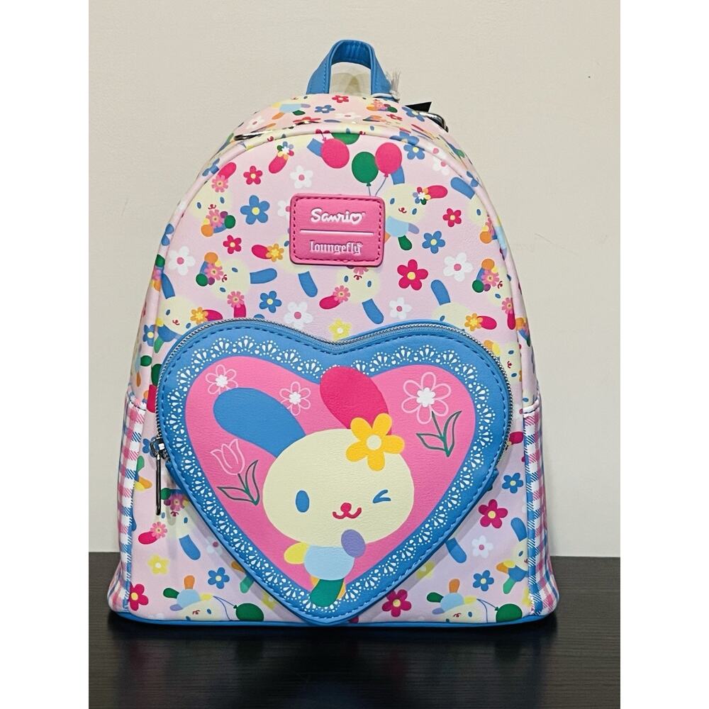 Loungefly U*SA*HA*NA Heart Plaid USAHANA Mini Backpack